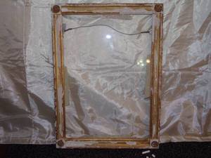 lot 198 image: Handmade Museum Grade Delicate Frame With Glass 19 x 14
