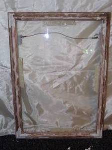 lot 199 image: Handmade Museum Grade Delicate Frame With Glass 19 x 13.5