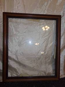 lot 206 image: Handmade Delicate Frame with Museum Grade Glass 28 x 24