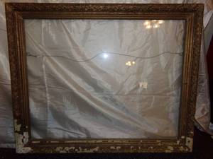 lot 208 image: Handmade Delicate Frame with Museum Grade Glass 32 x 26
