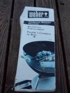 lot 222 image: Weber Charcoal Briquet Holders