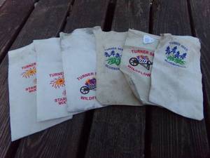 lot 224 image: Cloth Turner Seed-  Seed Bags