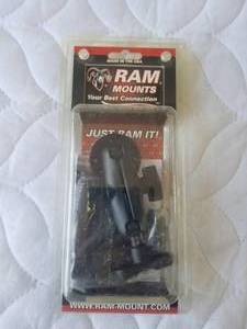 lot 33 image: Ram Mounts - Hand gun holster handlebar mount