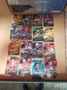 lot 44 image: Set (1-16) of Shoneys nascar cards with extras