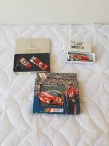 lot 101 image: Selection of Dale Earnhardt Jr Nascar collectibles