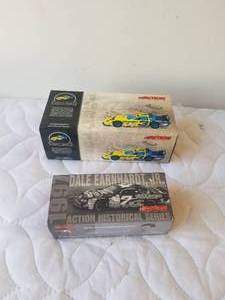 lot 109 image: Selection of 2 Nascar Action racecars - Earnhardt Sr 124 and Jr 143
