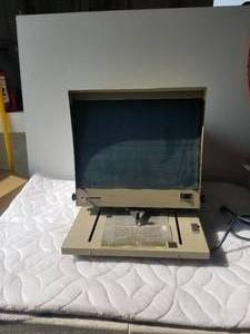 lot 139 image: Bell & Howell microfiche viewer