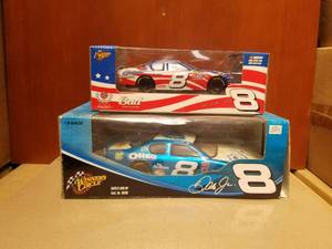 lot 183 image: Selection of Dale Jr Nascar 124 and 118 racecars
