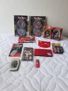 lot 220 image: Selection of Dale Earnhardt Sr. and Jr Nascar collectibles
