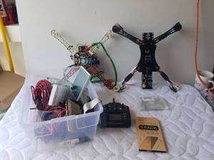 lot 231 image: Selection of drone parts