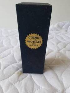 lot 270 image: Vintage coins of the world candle by Nob Hill