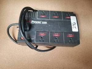 lot 296 image: Battery surge protector and backup