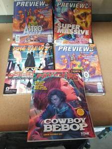 lot 305 image: Selection of Preview - Comic shop catalogs
