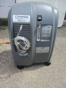 lot 18 image: Carie-Companion-5 E.C Oxygen Concentrator-OCSI, M766150670050, On Casters