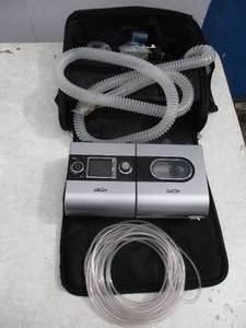 lot 32 image: ResMed H5i Portabale CPAP Machine In Carring Case