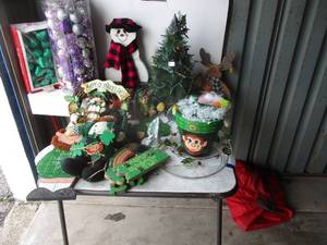 lot 74 image: Mixed Holiday Lot-Christmas, Easter And St. Pats Day