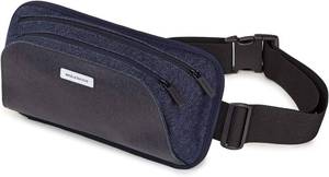 lot 54 image: NEW-2-Moleskine Waist Packs, Nomad, Prussian Denim, Note 2X Money