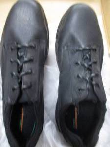 lot 52 image: NEW-HYTEST Footrests� Mens Composite Toe Shoe Black - K20030- Size 15