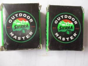 lot 159 image: 2-Boxes of 20-Cartridges of Sierra Outdoor Master 9-MM-Luger, 115-Grain Hollow Point Brass Cartridges