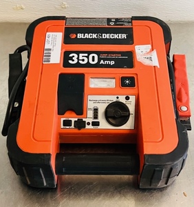 lot 25 image: Black &amp Decker 350Amp Jump-Start Model JUS350B