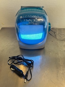 lot 32 image: GPX Personal TelevisionAM-FM Radio Model TVP2IM - wPower Adapting for Home &amp Car&nbsp &amp Battery Powered
