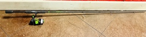 lot 74 image: Kunnan Blackwater Spinning Reel &amp Rod (Broken Tip)