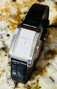 lot 164 image: Kenneth Cole Watch wBlack Band F98-05-KC6008