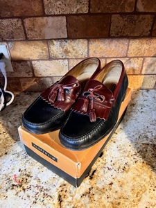 lot 185 image: Full Leather BlackRosewood - Size 13 Florsheim Mens Shoes