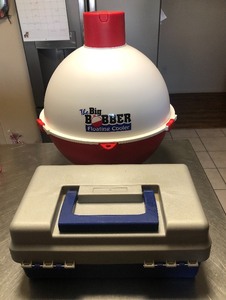 lot 204 image: Plano Tackle Systems 3100 and The Big Bobber Floating Cooler - Contents Included