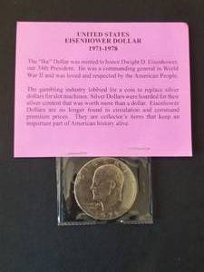 lot 65 image: 1971 United States Eisenhower Dollar
