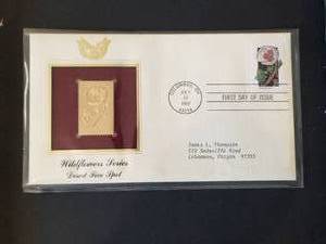 lot 112 image: First day of Issue - Wildflowers Series 1992