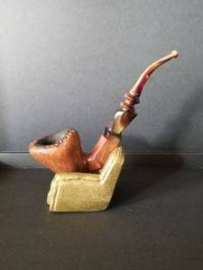 lot 17 image: Vintage Estate smoking pipe - Ben Wade - Unicorn Fawn - Made in Germany