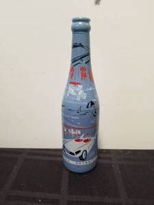lot 87 image: Vintage ABCB bottle 1960 Detroit convention blue bottle