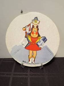 lot 198 image: Vintage Little Lulu advertisement piece - Kleenex - fold up display on carboard back and plastic wrapped