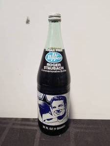 lot 207 image: Dr. Pepper Roger Staubach Commemorative Bottle (32ounce)