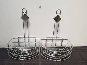 lot 106 image: Tabasco tabletop condiment caddy holder - Total of 2