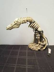 lot 72 image: Dinasaur desk lamp - tested and works