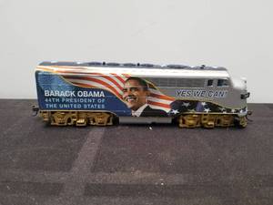 lot 81 image: Barack Obama - Bachmann electric train engine