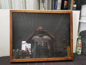 lot 211 image: Shadow box - Display frame - 22 x 28