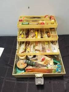 lot 222 image: My Buddy tacklebox - full of lures and more