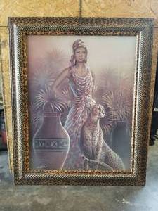 lot 267 image: Very nice piece of framed artwork