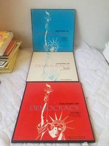 lot 281 image: Dialogues on Democracy - Volume 1, 2, and 3 (never opened) - on albums(records)