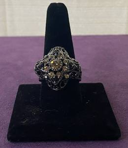 lot 108 image: PREMIER DESIGNS RING IN STYLE, DESIGN, AND COLOR(S) SHOWN.