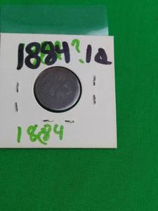 lot 87 image: 1884 PENNY