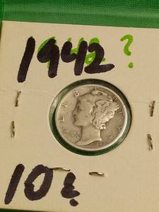 lot 92 image: 1942 DIME