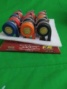 lot 27 image: 12 MUTIFUNCTION 3 TOOL  TORCH LIGHTERS IN COUNTER TOP DISPLAY