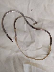 lot 113 image: GOLD PLATED CHAIN
