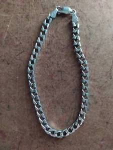 lot 4 image: Silver Bracelet stamped 925