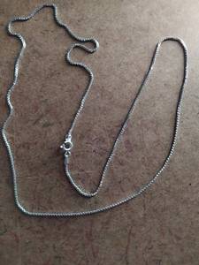 lot 35 image: Silver Necklace Stamped 925
