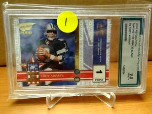lot 1 image: BIG $ ITEM - 2000 Revolution Making the Grade 1 Point Black AGS 9.5 MINT